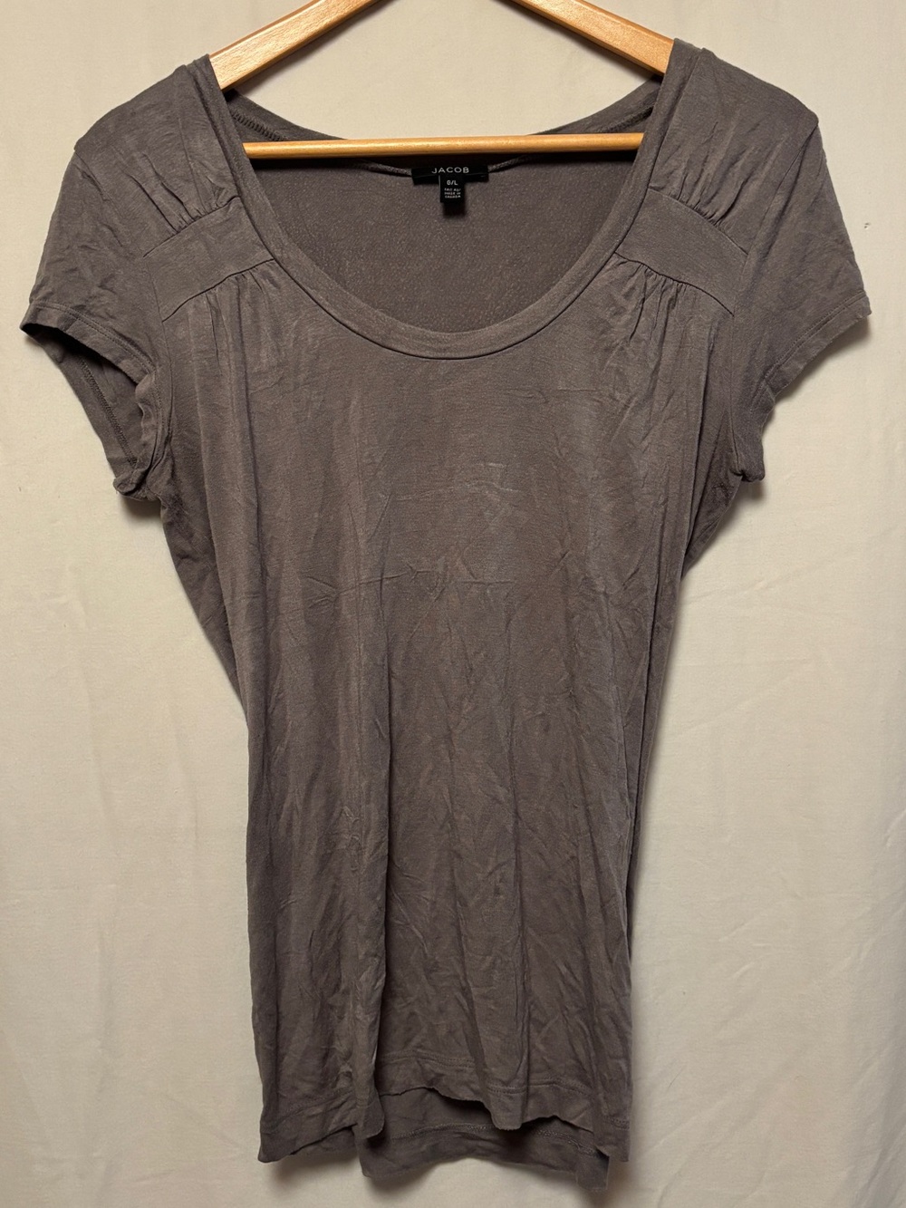 Vintage Y2K Jacob fitted basics tee